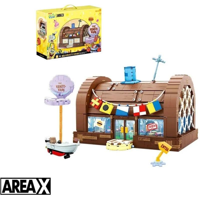 لگو رستوران آقای خرچنگ باب اسفنجی 2700قطعه آیتم AB0027