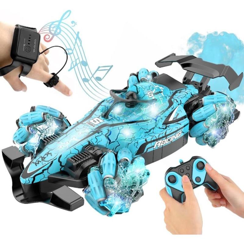 اسباب بازی کنترلی مدل ماشین فرمول یک طرح شارژی دودزا چرخ کپسولی کد 074/1