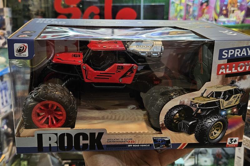 ماشین کنترلی آفرود شارژی دودزا بدنه چراغدار آیتم 888