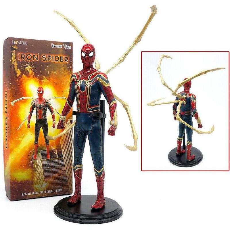 فیگور اسپایدرمن مدل آیرون اسپایدر برند امپایر تویز 30 سانتی مدل Empire toys spiderman