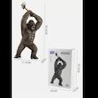 فیگور گوریل کینگ کونگ king Kong ارتفاع 25cm برندTNG