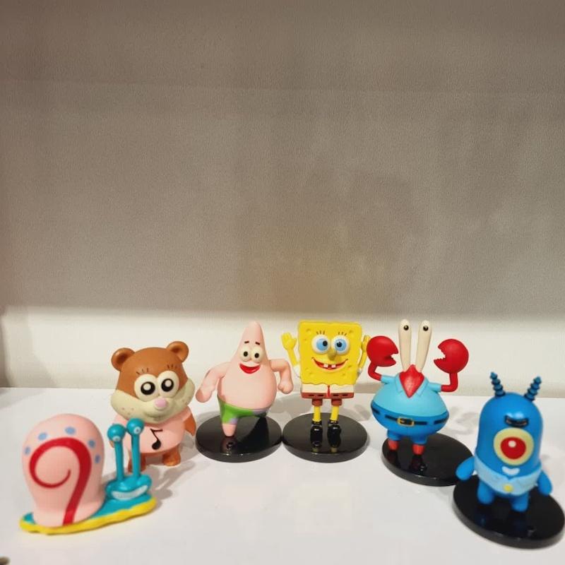 فیگور باب اسفنجی ست ۶ عددی 
