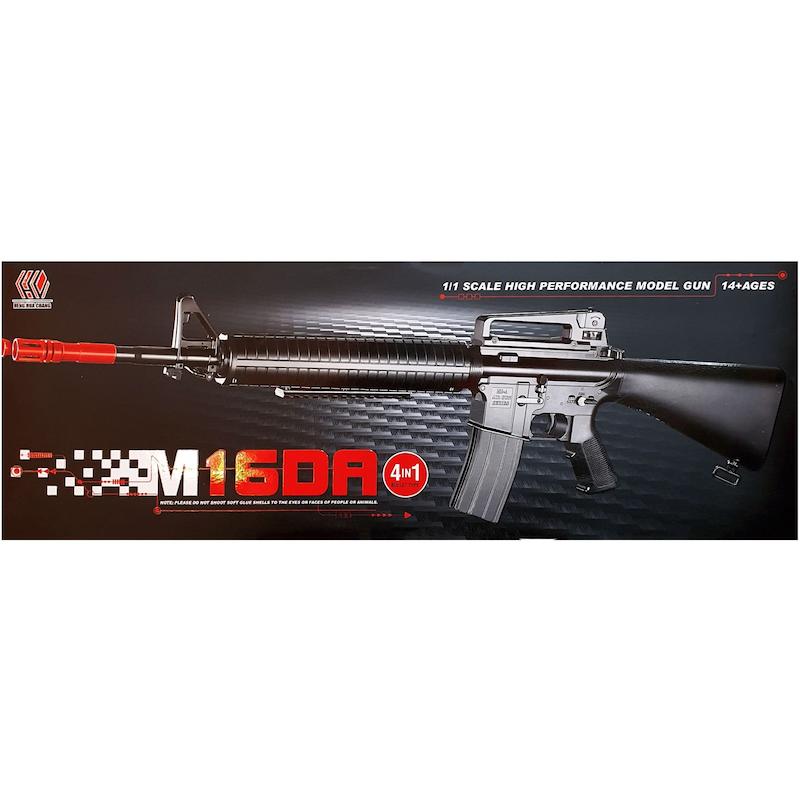 اسباب بازی تفنگ سه کاره m16da