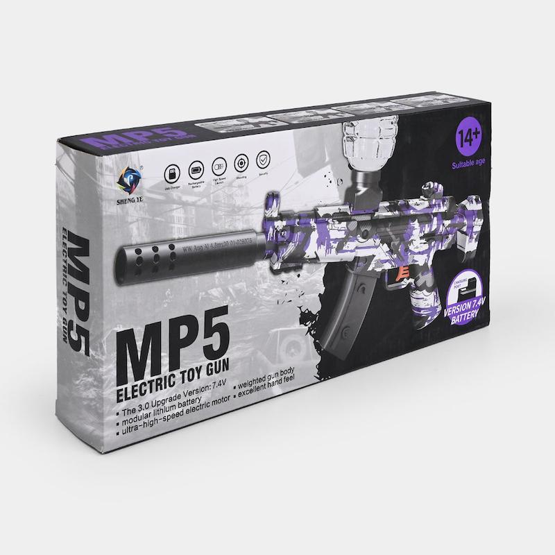 اسباب بازی تفنگ تیر ژله ای شارژی mp5 آیتم 0158