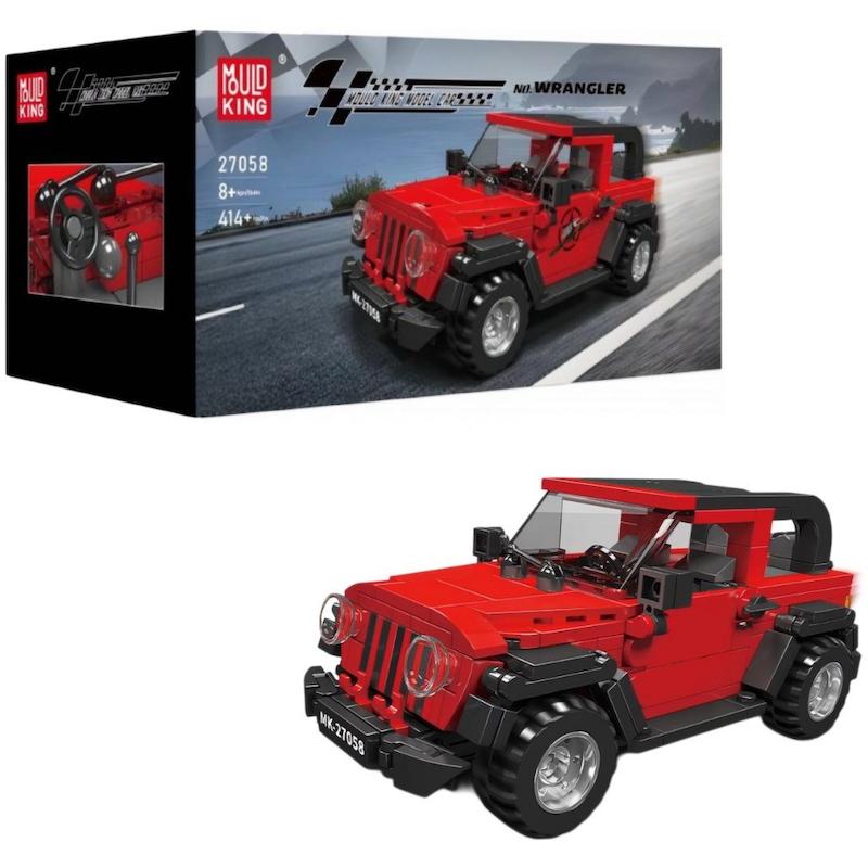 لگو ساختنی ماشین جیپ 453 قطعه برند Mould King آیتم 27058