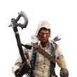 اکشن فیگور اساسین کرید کانر 1/6 پلی آرتز مدل Assassins Creed III Connor Play Arts