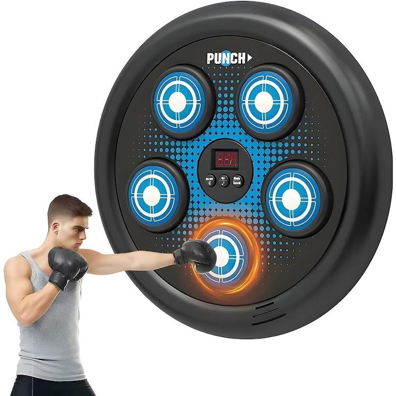 کیسه بوکس هوشمند موزیکال بلوتوثی با صفحه دیجیتال آیتم 3610