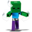 لگو ساختنی ماینکرافت مدل BigFig Pig with Baby Zombie  ظرفیت ۱۵۹ قطعه آیتم 11473