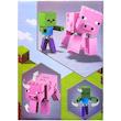 لگو ساختنی ماینکرافت مدل BigFig Pig with Baby Zombie  ظرفیت ۱۵۹ قطعه آیتم 11473