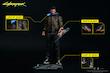اکشن فیگور سایبرپانک مقیاس ۱/۶ کف کفش و یقه چراغدار پیورآرت Cyberpunk2077 v male 1/6 Articualted figure