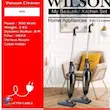 جاروبرقی پرتابل و دسته بلند ویلسون (Wilson) مدل 6000 – سبک، پرقدرت و کم‌صدا