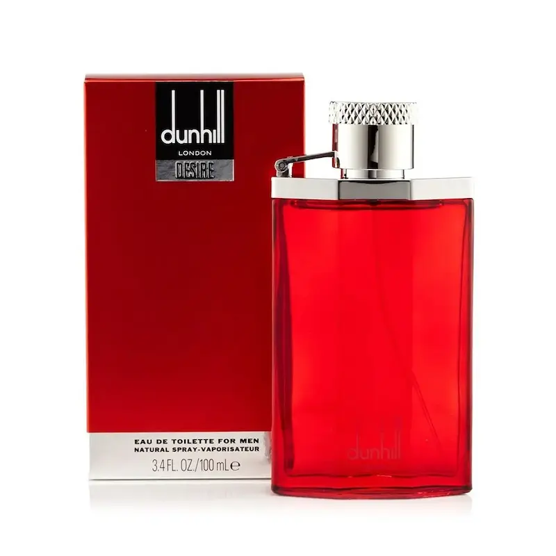 خرید عطر دانهیل دیزایر قرمز 20 میل لوزی سوئیس | Dunhill Desire Red اصل با رایحه گرم و شیرین مردانه