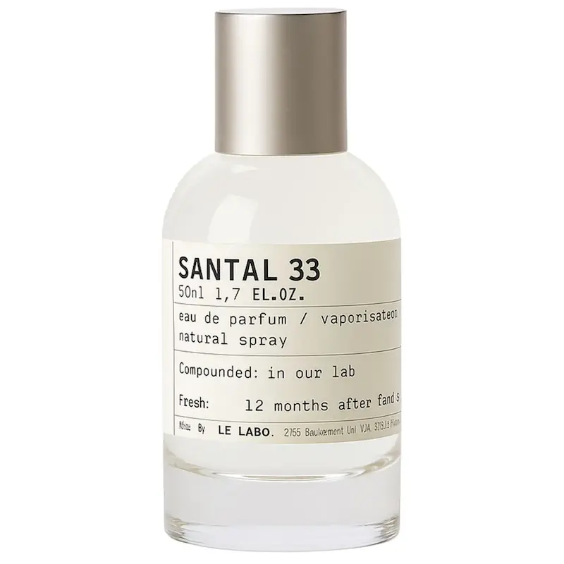 خرید عطر له لابو سانتال 33 20 میل لوزی سوئیس | Le Labo Santal 33 اصل با رایحه چوبی پودری یونی‌سکس
