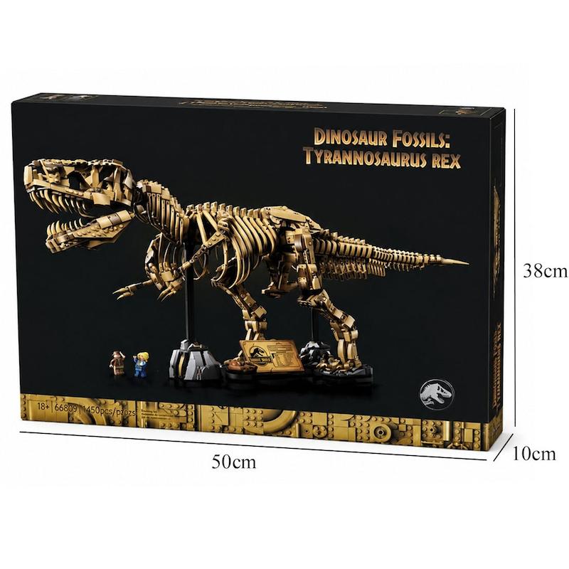 لگو ساختنی فسیل دانیاسور tyrannosaurus rex کد 66809 تعداد قطعات 3145