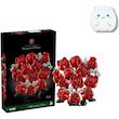 لگو ساختنی دسته گل رز 822 قطعه bouquet of roses آیتم 1328
