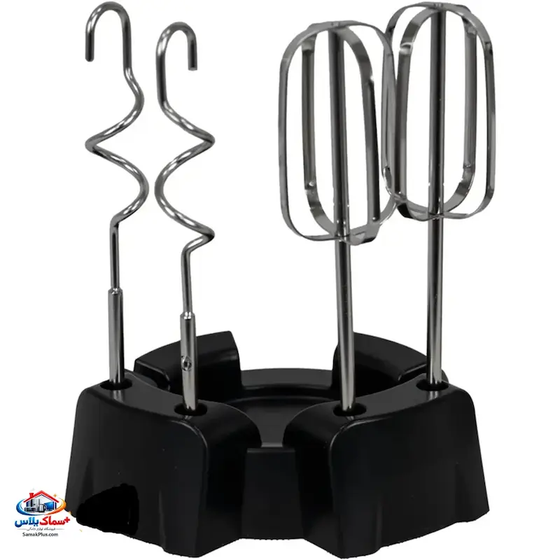 خرید همزن دستی نانیوا مدل N-644 | همزن برقی 5 سرعته با 4 سری استیل | Naniwa Hand Mixer N-644