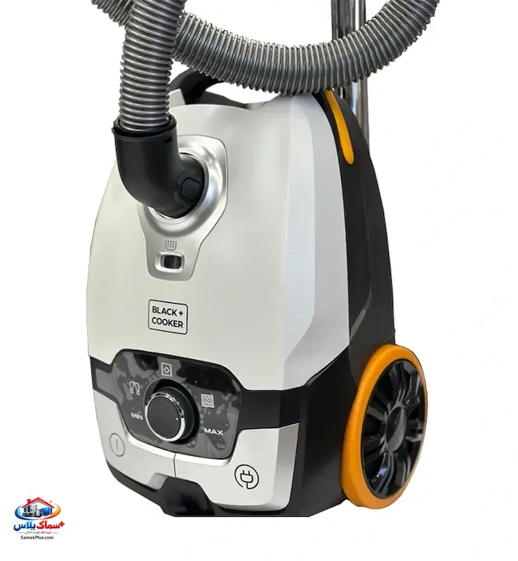 خرید جاروبرقی بی‌صدا بلک کوکر مدل BC-1080 CVC | جاروبرقی سوپر سایلنت با فیلتر ضد آلرژی و کیسه قابل شستشو