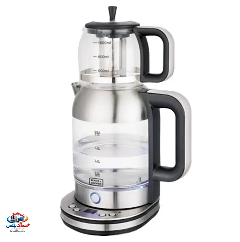 خرید چای ساز بلک کوکر مدل BCTM-01A | چای ساز برقی 1800 وات با گرم نگهدارنده و فیلتر تفاله‌گیر اصلی
