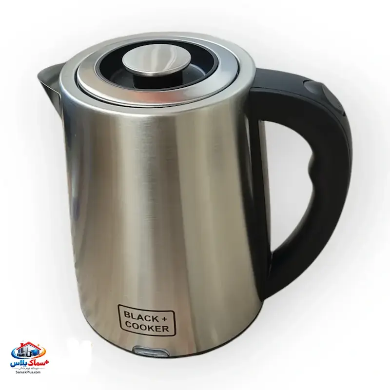 خرید چای ساز بلک کوکر مدل BCTM-68S | چای ساز کنارهمی 1500 وات با تنظیم دما، کتری 1.8 لیتری و قوری 1 لیتری