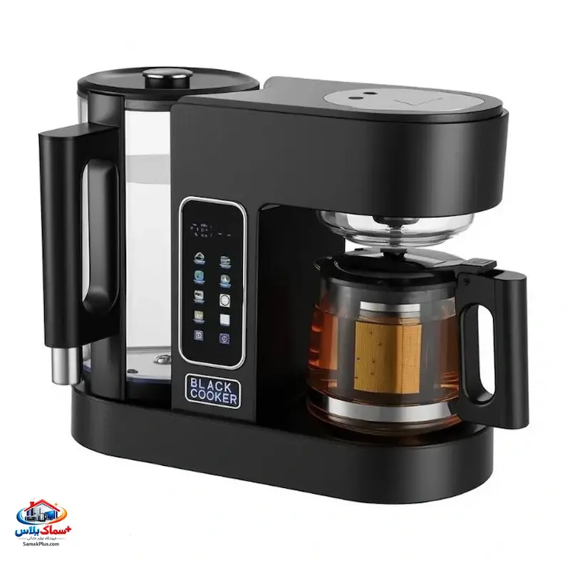 خرید چای ساز و قهوه ساز بلک کوکر مدل BPC-993 | چای ساز دیجیتال 1200 وات با 6 حالت تنظیم دما و گرم نگهدارنده
