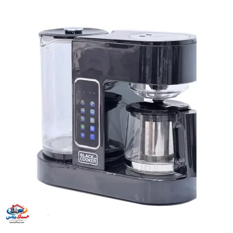 خرید چای ساز و قهوه ساز بلک کوکر مدل BPC-993 | چای ساز دیجیتال 1200 وات با 6 حالت تنظیم دما و گرم نگهدارنده