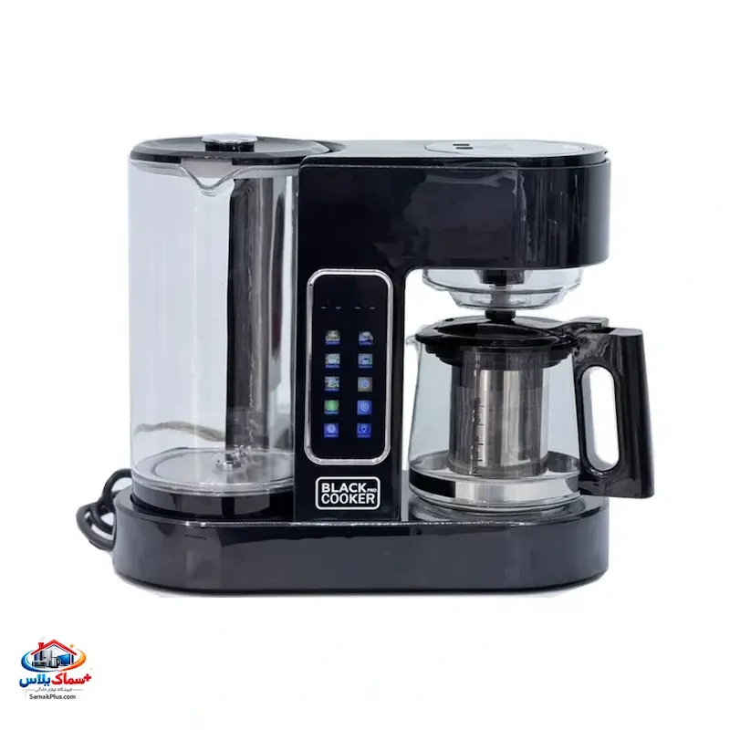 خرید چای ساز و قهوه ساز بلک کوکر مدل BPC-993 | چای ساز دیجیتال 1200 وات با 6 حالت تنظیم دما و گرم نگهدارنده
