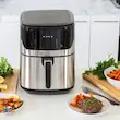 خرید سرخ کن بدون روغن 10 لیتری بلک کوکر مدل BC-85AF | هواپز دیجیتال دو المنت با آب‌پاش و فناوری گردش هوای سریع