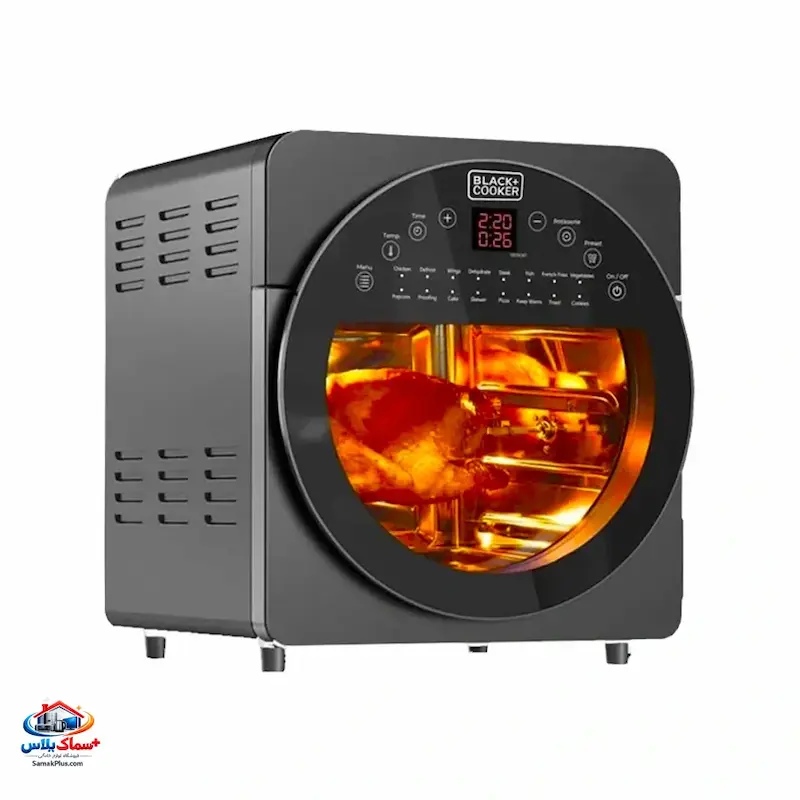 خرید سرخ کن بدون روغن 14 لیتری بلک کوکر مدل BC-106AF | هواپز دیجیتال چندکاره Black Cooker با ظرفیت 14 لیتر