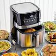 خرید هواپز بلک کوکر مدل BC-66AF | سرخ کن بدون روغن 8 لیتری دیجیتال 2800 وات با مخزن آب