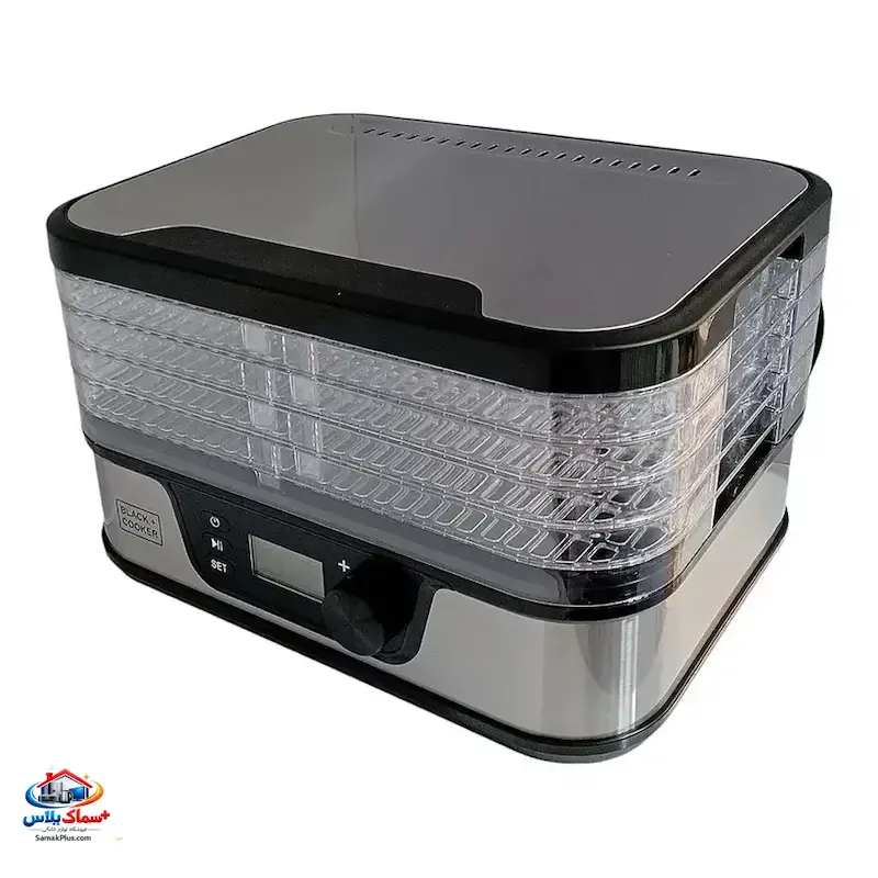 میوه خشک کن بلک کوکر مدل BC-323FD809 | دستگاه خشک‌کن میوه و سبزیجات با گردش هوای یکنواخت و تنظیم دما