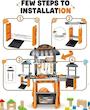 میز ابزار 51 قطعه اسباب بازی OCEANTOYS آیتم 778/46