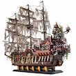 لگو کشتی هلندی سرگردان دزدان دریایی بادبانی بزرگ The Flying Dutchman 13138
