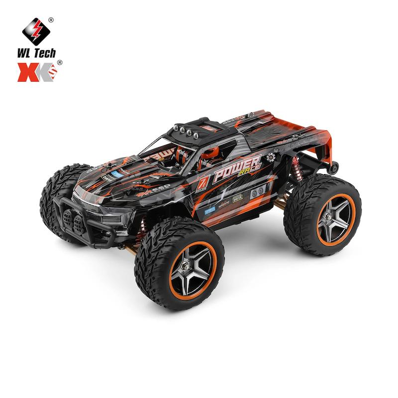 ماشین کنترلی براشلس آفرود 55 کیلومتر Wltoys 104018