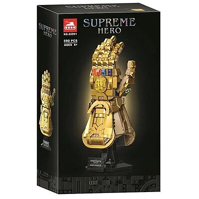 ساختنی دستکش تانوس مدل Supreme Hero کد 60091