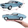 ماشین بازی مایستو مدل 1968 Ford Mustang GT Cobra Jet Hard Top