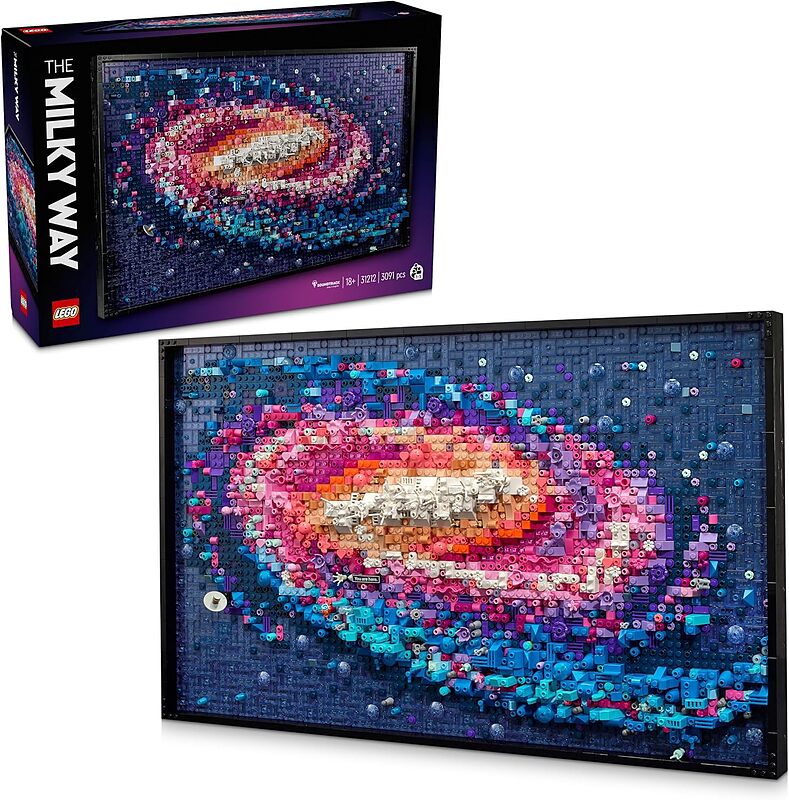 لگو سری هنر مدل کهکشان راه شیری 31212 - LEGO Art Milky Way Galaxy 31212