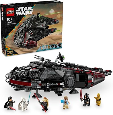 لگو استاروارز سفینه فالکن مشکی 1578 قطعه ای کد 75389 LEGO Star Wars The Dark Falcon Starship Set