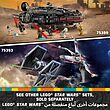 لگو استاروارز سفینه فالکن مشکی 1578 قطعه ای کد 75389 LEGO Star Wars The Dark Falcon Starship Set