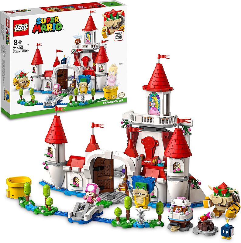 لگو سوپر ماریو کد 71408 LEGO Super Mario Peach’s Castle Expansion