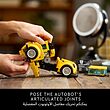 لگو آیکونز ۱۰۳۳۸ بامبلبی ترانسفورمرها LEGO Icons Transformers Bumblebee Action Figure Building 