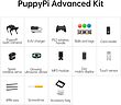 PuppyPi Robot Dog with RPi 4B 8GB Programmable Rechargeable Bionic Smart Robotics Dog Kit, ROS Open Source AI Vision PCAPPRemove Control, STEM Coding Robot DIY Gift for Teens Adults, Advance Kit