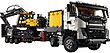 لگو سری تکنیک مدل کامیون ولوو FMX و بیل مکانیکی الکتریکی EC230 - LEGO Technic Volvo FMX Truck and EC230 Electric Excavator 42175