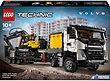 لگو سری تکنیک مدل کامیون ولوو FMX و بیل مکانیکی الکتریکی EC230 - LEGO Technic Volvo FMX Truck and EC230 Electric Excavator 42175