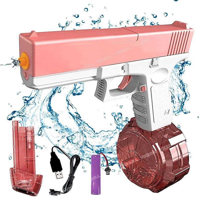 کلت آبپاش رگباری شارژی همراه دو مخزن آب ا ELECTRIC WATER GUN