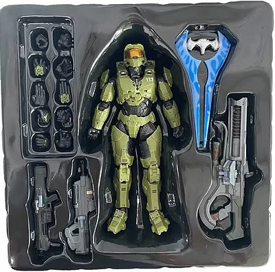 اکشن فیگور شخصیت مستر چیف بازی Halo Infinite Master Chief