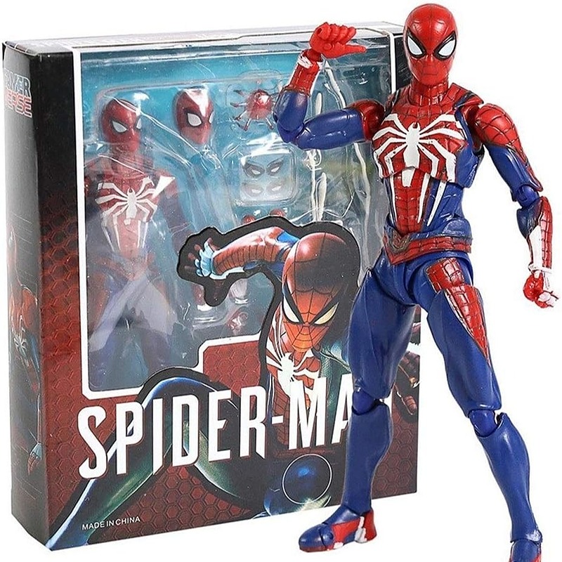 اکشن فیگور اسپایدرمن برند مافکس مدل Spiderman Mafex