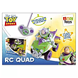 ماشین کنترلی با عروسک بازلایتر مدل Disney Toy Story Buzz Super Space Quad RC