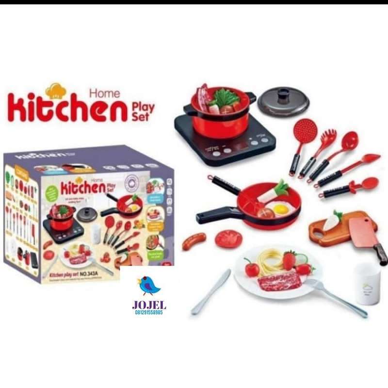 اسباب بازی ست آشپزخانه و گاز رومیزی باتری خور Kitchen Playset