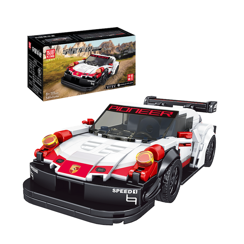 لگو تکنیک ماشین پورشه 349 قطعه مدل Mould King 27010 Porsche 911 Sports Car