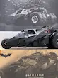 بتموبیل سه گانه دارک نایت قسمت بتمن بیگینز هات تویز مدل BATMOBILE THE DARK KNGHIT TRILOGYBATMAN BEGINS HOT TOYS